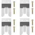 thumbnail image 1 of 4pcs Metal Mic Holder Clips Microphone Holders Compatible with FT1807/FT7900//FT8800/FT1907/FT8900 (Screw Included), 1 of 8