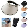 thumbnail image 3 of SSKFHGI Purple One-Size Sun Hat Foldable Sun Hat Outdoor Cycling Street Empty Top Versatile Anti-Ultraviolet Breathable Beach Sun Hat, 3 of 8