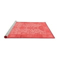 thumbnail image 2 of Ahgly Company Machine Washable Indoor Rectangle Oriental Red Traditional Area Rugs, 7' x 10', 2 of 4