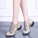 thumbnail image 2 of Botas individuales de tacón grueso para mujer, botas finas de verano, botas de red huecas, botas cortas transpirables sexys, novedad de 2022, 2 of 5