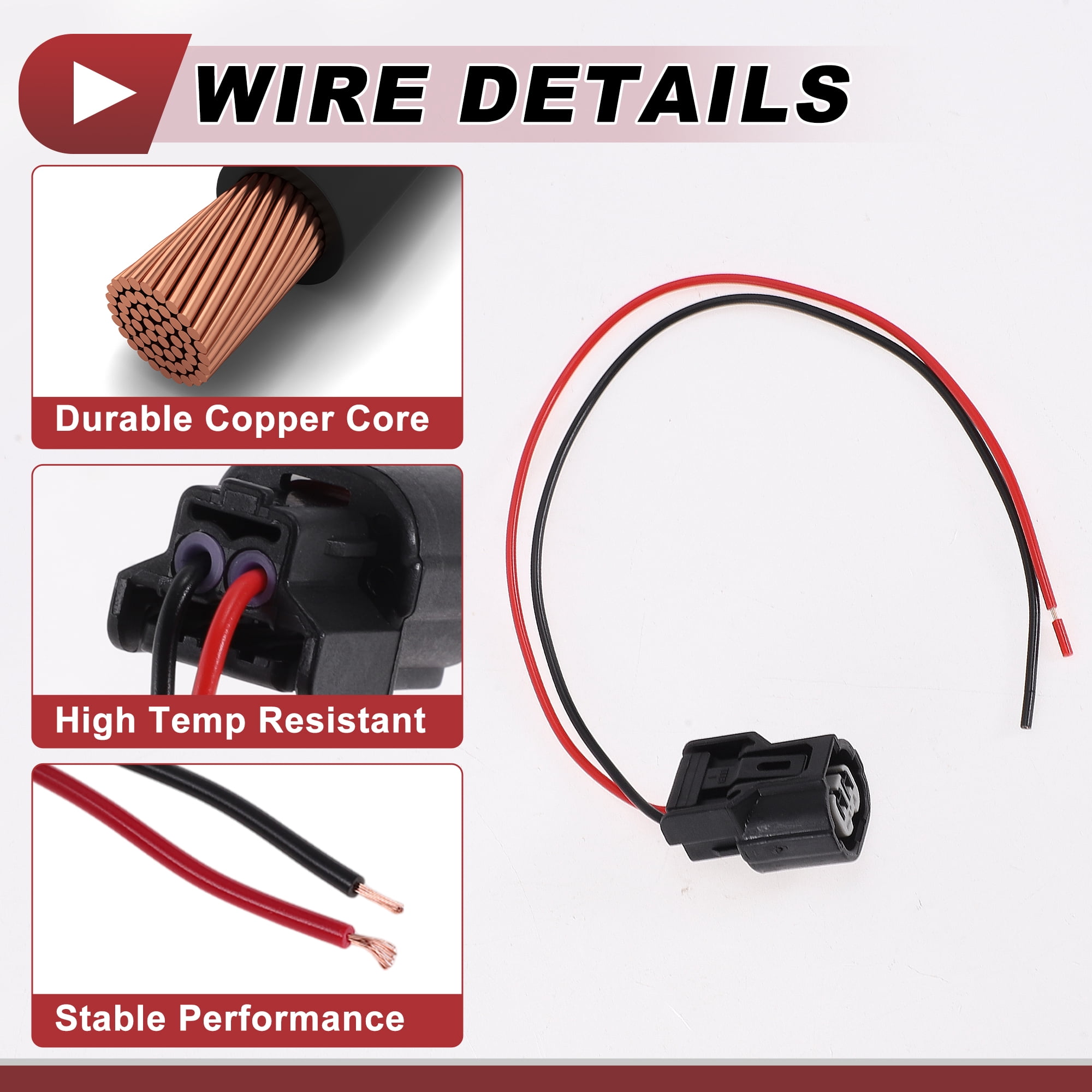 Unique Bargains Turn Signal Light Socket Wiring for Honda Accord 2008-2012