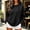 Black, variant on Women's Leopard Print Sweatshirt Long Sleeve Crew Necks Sweatshirts Teacher Oversized Long Vintage Sweatshirt Cute Tops Fall Outfits for Women 2026 Winter Travel Clothing Older Women
