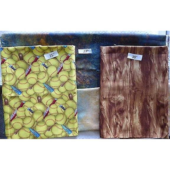 Novelty Cotton Fabric Bundle Last of the Best 2YD 6 inches