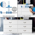 thumbnail image 3 of Guía del usuario de la perforadora Cabinet Hardware Jig TBVHOMM Punch Locator, 3 of 6