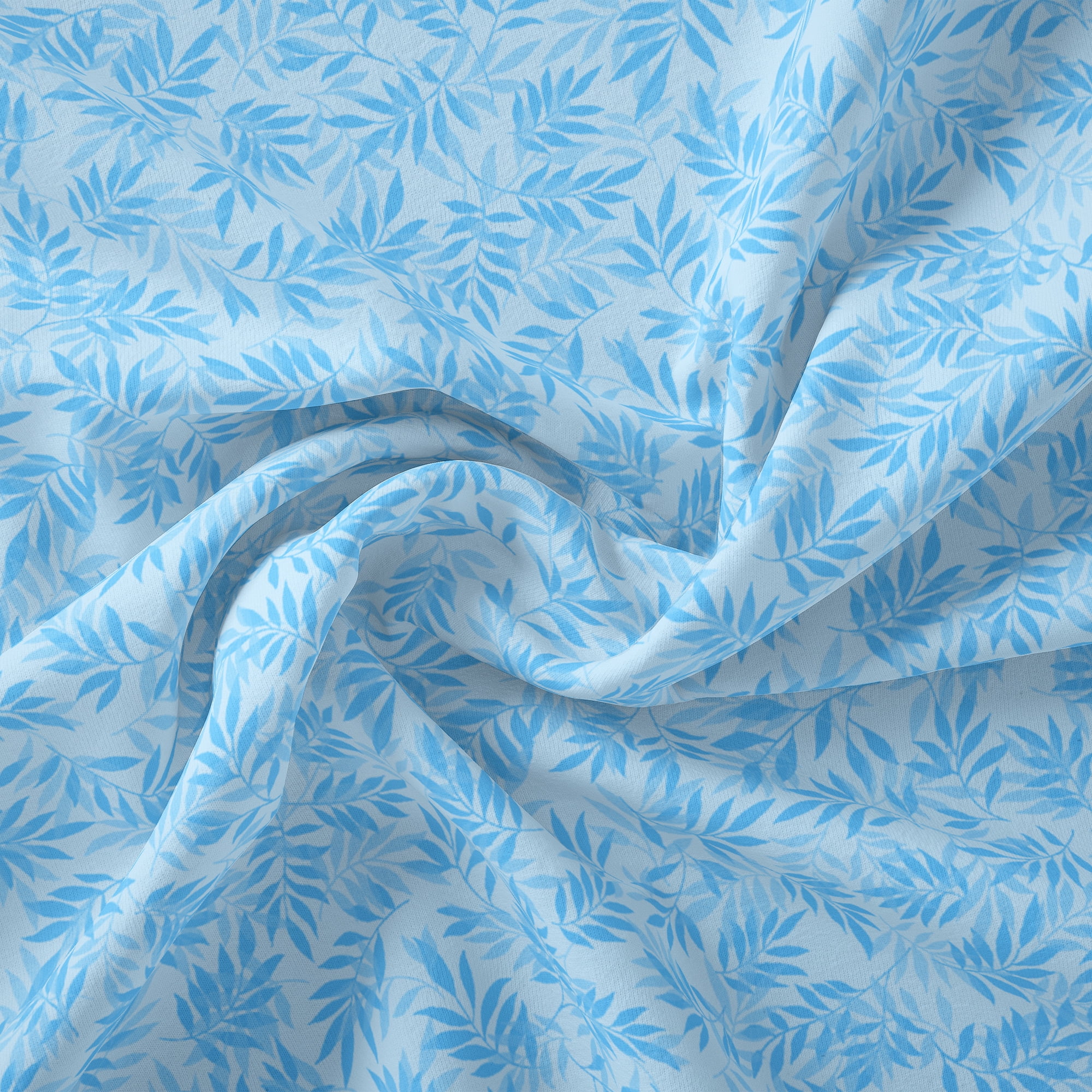 Waverly Inspirations 1 Yard Cut 100% Cotton Sweden Vineyard Fabric, Blue, 44” Wide for Quilting & Sewing