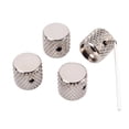 thumbnail image 2 of Paquete de 4 Perillas de Control de Tono de Latón para Guitarra Eléctrica Tipo de Tornillo de Bajo Plateado perfke Perilla de control de guitarra, 2 of 9