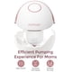 thumbnail image 4 of Extractor de leche Momcozy M6, manos libres, estilo móvil, paquete de 2 unidades, rojo, 4 of 8
