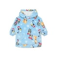 thumbnail image 2 of Bluey Toddler Boys Cozy Hoodie with Faux Shearling Lining, Sizes 12M-5T, 2 of 6