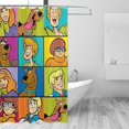 thumbnail image 3 of Scooby-Doo Scooby Shower Curtain 72x72 In With Snap Liner Waterproof Polyester Shower Curtain Bathroom, 3 of 9