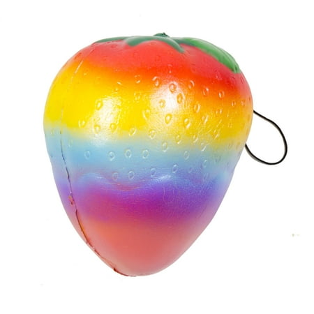 jumbo strawberry squishy rainbow walmart jumbo strawberry squishy rainbow walmart