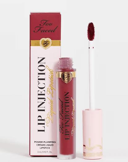 Too Faced Lip Injection Power Plumping Cream Liquid Lipstick Boom Boom Pow