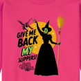 thumbnail image 2 of The Wizard of Oz - Give Me Back My Slippers - Men's Crew Neck Fleece Pullover, 2 of 4