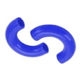 thumbnail image 1 of 2pcs ganchos de remolque cubiertas accesorios fáciles de usar para el uso conveniente para el desgaste resistente al desgaste piezas de silicona Azul, 1 of 8