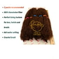 thumbnail image 3 of X-Pression Ceres Braid Crochet Braiding Hair Extensions African Kinky 60", Synthetic Fiber, Soft, Smooth, Supple Natural Look, 100g, 3 of 10