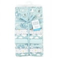thumbnail image 2 of Hudson Baby Infant Boy Cotton Flannel Receiving Blankets Bundle, Boy New Elephant, One Size, 2 of 6