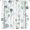 Eucalyptus-2, variant on 2 Pack Grey Botanical Valances for Windows, Weeping Eucalyptus Leaves Watercolor Kitchen Valance Light Filtering Rod Pocket Short Curtains for Kitchen Bathroom, 54"x18"