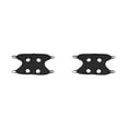 thumbnail image 2 of Thinsony Mesh Cloth Pet Grooming Hammock Portable Reusable Replacement Solid Color Breathable Ear Cleaning Bathing Restraint Bag Black 2Set, 2 of 6