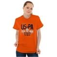thumbnail image 4 of Pennsylvania Distressed Keystone PA Plus Size Crewneck Graphic Tee Shirt Brisco Brands 5X, 4 of 5