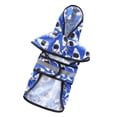thumbnail image 4 of Chubasquero ajustable para mascotas jinwen Impermeable para mascotas Azul-l, 4 of 8