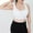 White, variant on Jacenvly New Bras for Women No Underwire Women's Bra Soild Wire Underwear Bra Everyday Gathering Sports Bra Yoga Underwear Comfort Fit Women Sports Bras
