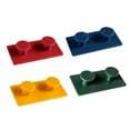 thumbnail image 1 of Paquete de 4 colgadores de pared para llaves Yuarrent Organizador de ganchos para el baño y la sala de estar, 1 of 6