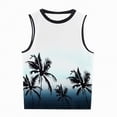 thumbnail image 4 of HCNTES Mens Sleeveless Tank Tops Workout Muscle Gym Ribbed Shirt Athletic Bodybuilding Moisture Wicking T Shirts(Light Blue,XL), 4 of 5