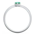 thumbnail image 4 of Heart Birthstone Ring - Emerald (May), 4 of 6