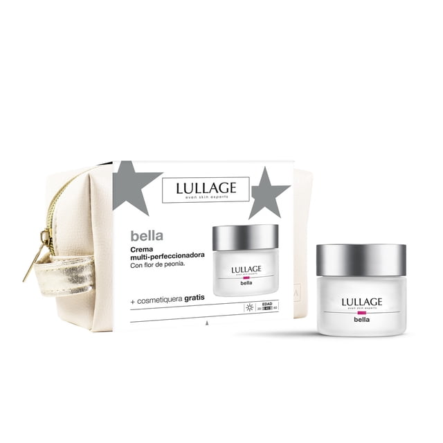 Lullage Crema Anti Edad, Hidratante, Anti Arrugas y Líneas de Expresión - Bella Dia 50ml + NECESER Lullage Anti edad