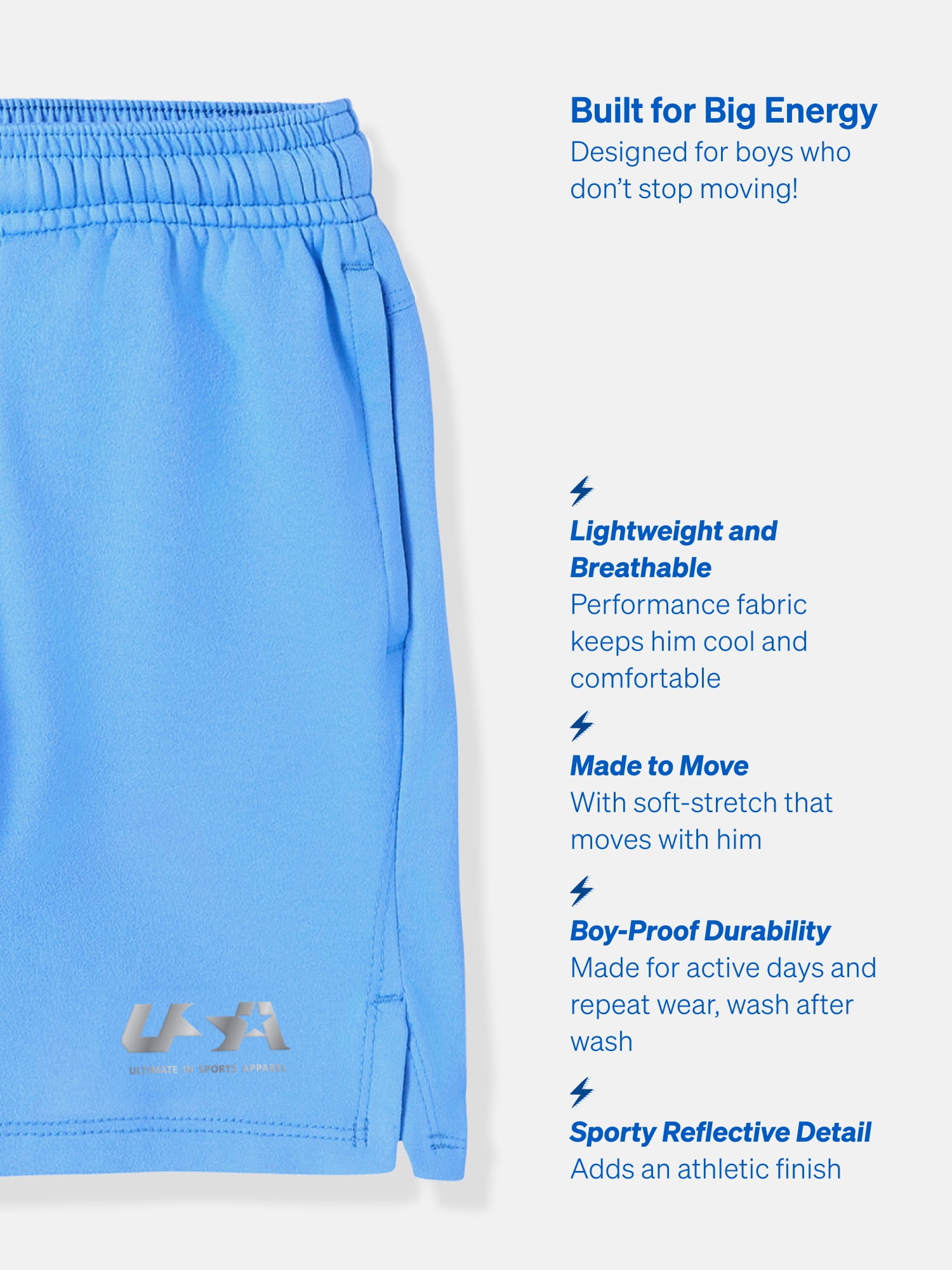 Garanimals Activewear Toddler Boy Athletic Shorts, 3-Pack, Sizes 2T–6T