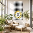 thumbnail image 6 of Canvas Wall Art, Farmhouse Lemon Framed Canvas Prints for Hallway Bedroom, Bless Home Summer Black Buffalo Plaid Oversized Gallery Wrapped Wall Decor for Home Office, Gifts, 24"x48" Ship Next Day, 6 of 9