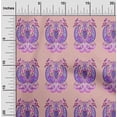 thumbnail image 1 of oneOone Polyester Lycra Fabric Leaves & Floral Artistic Print Sewing Fabric BTY 56 Inch Wide, 1 of 4