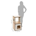 thumbnail image 4 of Catit Vesper Box Cat Furniture, Walnut, Small, 4 of 8