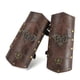 thumbnail image 5 of 2 Piezas de Protectores de S Góticos Hugo Brazalete Brazales de Hebilla Medieval, 5 of 9