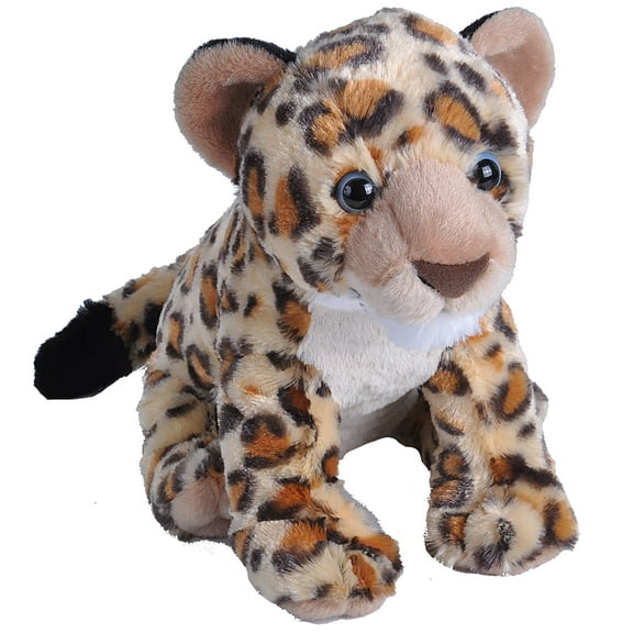 Wild Republic Cuddlekins Leopard Cub Stuffed Animal, 12 Inches
