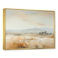 thumbnail image 2 of Designart "Minimalist Countryside Scenery I" Countryside Floater Framed Canvas Art Print, 2 of 5