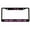 Black/L.Pink, variant on Hike More Worry Less License Plate Frame Mountains Adventure Await/Car Accessories Auto License Plate Frame Car Tag Holder (Black/L.Pink)