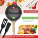 thumbnail image 3 of 2 Pieces Mini Brownie Serving Spatula Set, Serve Turner Slotted Silicone Kitchen Utensil (black), 3 of 5