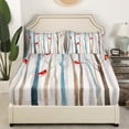 thumbnail image 3 of Erosebridal Cardinal Bird Bed Sheets Set Full Size, Birch Tree Bedding Set, Lightweight, 4-Piece, 3 of 6