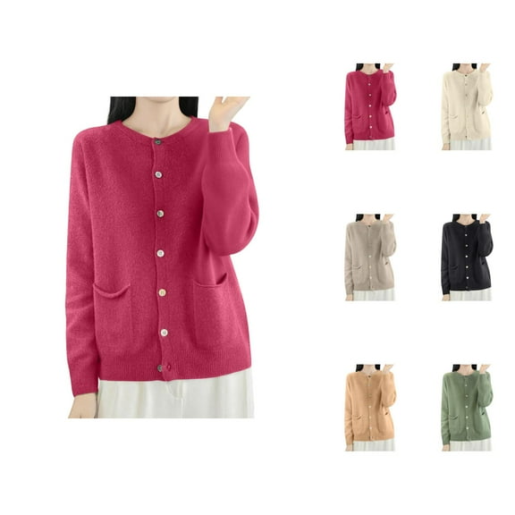 Cardigan Knit Button Down Sweater Stylish And Comfortable Outerwear For Daily Wear Cardigan Sweaters for Women