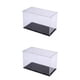 thumbnail image 1 of 2x vitrina de acrílico caja de mostrador para modelo de coche juguetes coleccionables, 1 of 9