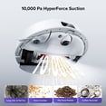 thumbnail image 3 of Roborock Q10 VF+ Robot Vacuum Cleaner and Mop with Self-Empty Dock | 10,000 Pa Suction | Pet Hair, Carpet & Hard Floor, 3 of 12