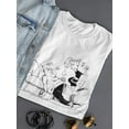 thumbnail image 3 of Beauty And Couch Potato T-Shirt Women -Wilfred Hildonen Designs, Female 4X-Large, 3 of 4