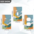 thumbnail image 4 of IAUYY Retardant PC Material Toggle Switch Switch Plate Covers Easy DIY Installation with Screws Light Switch Cover Plate Scene Of Stars and Clouds, 4 of 9