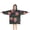 Colorful Halloween Pumpkins, variant on Costumed Ghost Halloween Pattern Blanket Hoodies for Kids 6-13YR Oversize Wearable Blanket Hoodies for Boys Girls Teens