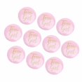 thumbnail image 1 of 10 Pcs Boutons en Métal, Boutons de Révélation de Genre pour Garçon Fille, Broche Réutilisable, Badges, Forme Ronde, pour Baby Shower, 1 of 7
