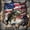 Brown Navy, variant on Manfei Vintage American Flag Wings 7-Piece Twin Bedding,Patriotic Soldier Bedding Comforter Set,Navy,Black Reversible