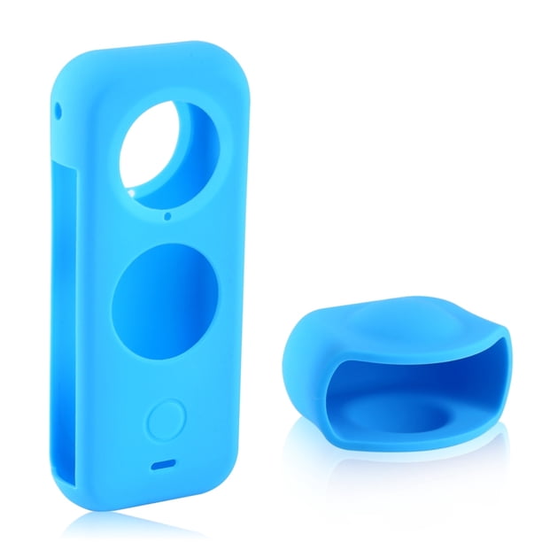 Carcasa de silicona de la cámara PULUZ VÍDEO DE VIDEO VIVIENDO PROTECTOR DE TIENDO FOTOGRAFÍA DE FOTOGRAFÍAS REEMPLAZO PARA INSTA360 ONE X AZUL kenally EL005691-01B