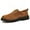 Brown, variant on Men's Classic Suede Urban Oxford Shoes Leather Fashion Casual Shoes Non-Slip TPR Cargo Shoes