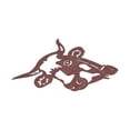 thumbnail image 3 of Metal Stake,Peeping Cow Head Shape Cow Stake Garden Statue Extended Durability, 3 of 14