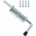 thumbnail image 1 of Spring Latch, 220mm, Metal Barrel Latch with Handle, Heavy Duty Spring Loaded Latch Pin for Yard Gate, Shed, Trailer, Garage, 1 of 5